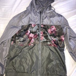 Flowered Wind Breaker